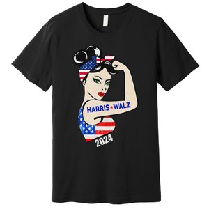 Harriswaltz 2024 Kamalaharris Timwaltz 2024 Premium T-Shirt