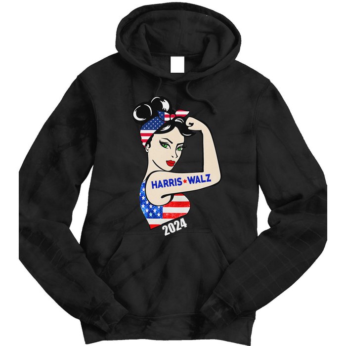 Harriswaltz 2024 Kamalaharris Timwaltz 2024 Tie Dye Hoodie