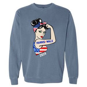 Harriswaltz 2024 Kamalaharris Timwaltz 2024 Garment-Dyed Sweatshirt