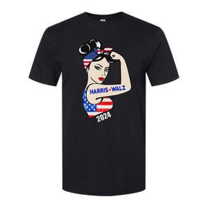 Harriswaltz 2024 Kamalaharris Timwaltz 2024 Softstyle® CVC T-Shirt