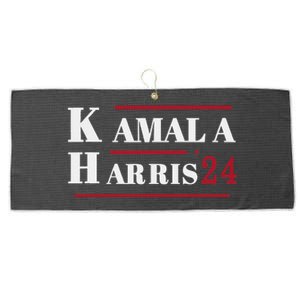 Harris 2024 Kamala Harris 2024 Elections American Flag Gift Large Microfiber Waffle Golf Towel