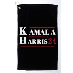 Harris 2024 Kamala Harris 2024 Elections American Flag Gift Platinum Collection Golf Towel