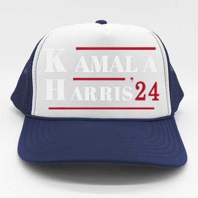 Harris 2024 Kamala Harris 2024 Elections American Flag Gift Trucker Hat