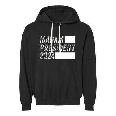 Harris 2024 Kamala For President Sneakers Meme Garment-Dyed Fleece Hoodie