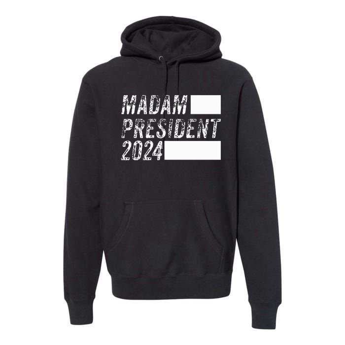 Harris 2024 Kamala For President Sneakers Meme Premium Hoodie