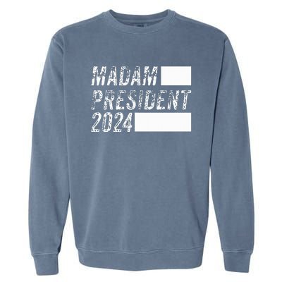 Harris 2024 Kamala For President Sneakers Meme Garment-Dyed Sweatshirt