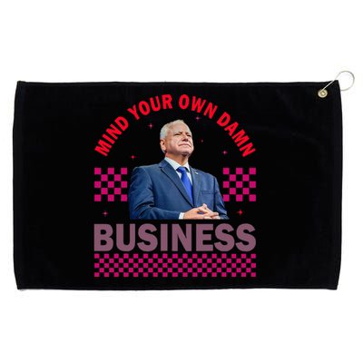 Harriswaltz 2024 Kamalaharris Timwaltz 2024 Grommeted Golf Towel