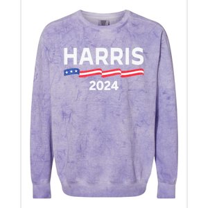 Harriswaltz 2024 Kamala Harris Tim Waltz 2024 Colorblast Crewneck Sweatshirt