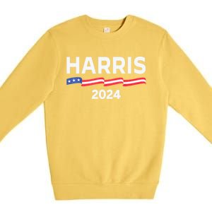 Harriswaltz 2024 Kamala Harris Tim Waltz 2024 Premium Crewneck Sweatshirt