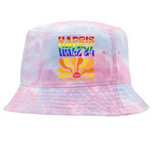 Harriswaltz 2024 Kamalaharris Timwaltz 2024 Tie-Dyed Bucket Hat