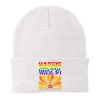 Harriswaltz 2024 Kamalaharris Timwaltz 2024 Knit Cap Winter Beanie