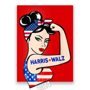 Harriswaltz 2024 Kamalaharris Timwaltz 2024 Poster