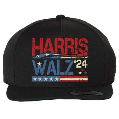 Harriswaltz 2024 Kamalaharris Timwaltz 2024 Wool Snapback Cap