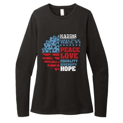 Harriswaltz 2024 Kamalaharris Timwaltz 2024 Womens CVC Long Sleeve Shirt