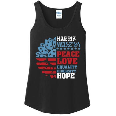 Harriswaltz 2024 Kamalaharris Timwaltz 2024 Ladies Essential Tank