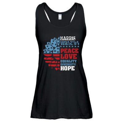 Harriswaltz 2024 Kamalaharris Timwaltz 2024 Ladies Essential Flowy Tank