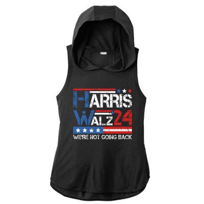 Harriswaltz 2024 Kamalaharris Timwaltz 2024 Ladies PosiCharge Tri-Blend Wicking Draft Hoodie Tank