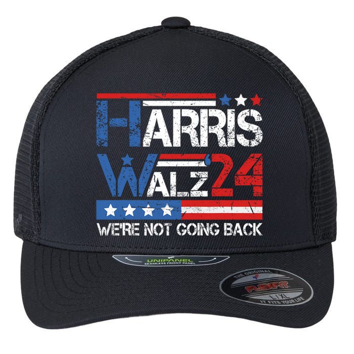 Harriswaltz 2024 Kamalaharris Timwaltz 2024 Flexfit Unipanel Trucker Cap