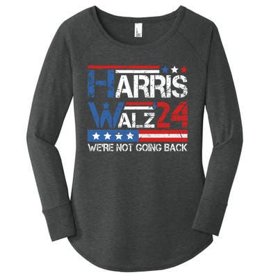 Harriswaltz 2024 Kamalaharris Timwaltz 2024 Women's Perfect Tri Tunic Long Sleeve Shirt