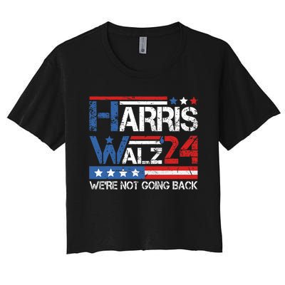 Harriswaltz 2024 Kamalaharris Timwaltz 2024 Women's Crop Top Tee