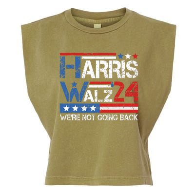 Harriswaltz 2024 Kamalaharris Timwaltz 2024 Garment-Dyed Women's Muscle Tee