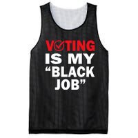 Harriswaltz 2024 Kamalaharris 2024 Timwaltz 2024 Voting Is My Black Job Mesh Reversible Basketball Jersey Tank