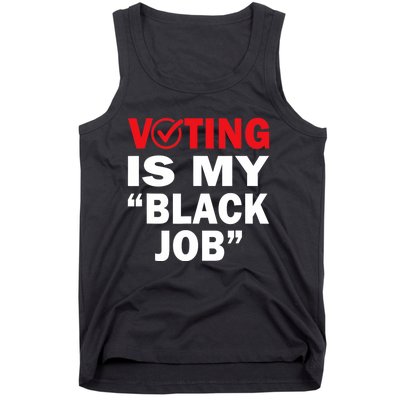 Harriswaltz 2024 Kamalaharris 2024 Timwaltz 2024 Voting Is My Black Job Tank Top