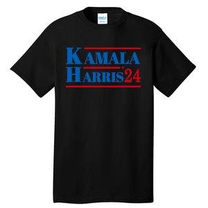 Harris 2024 Kamala Harris 2024 Elections American Flag Tall T-Shirt