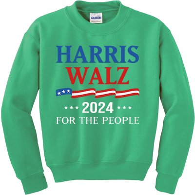 Harriswaltz 2024 Kamalaharris Timwaltz 2024 Kids Sweatshirt