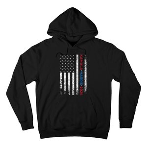 Harris 2024 Kamala Harris 2024 Elections American Flag Hoodie