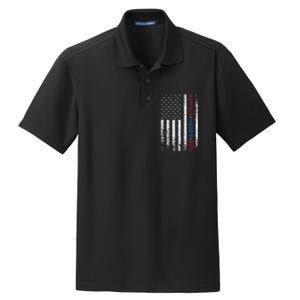 Harris 2024 Kamala Harris 2024 Elections American Flag Dry Zone Grid Polo