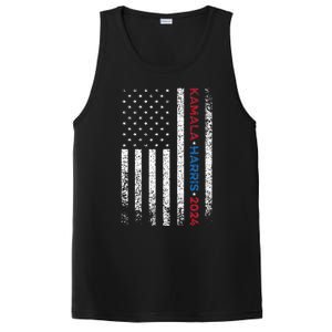 Harris 2024 Kamala Harris 2024 Elections American Flag PosiCharge Competitor Tank