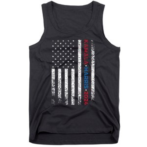 Harris 2024 Kamala Harris 2024 Elections American Flag Tank Top