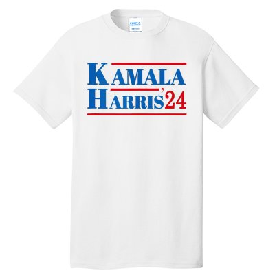 Harris 2024 Kamala Harris 2024 Elections American Flag Tall T-Shirt