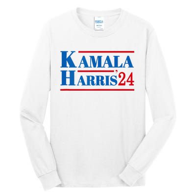 Harris 2024 Kamala Harris 2024 Elections American Flag Tall Long Sleeve T-Shirt