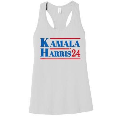 Harris 2024 Kamala Harris 2024 Elections American Flag Women's Racerback Tank