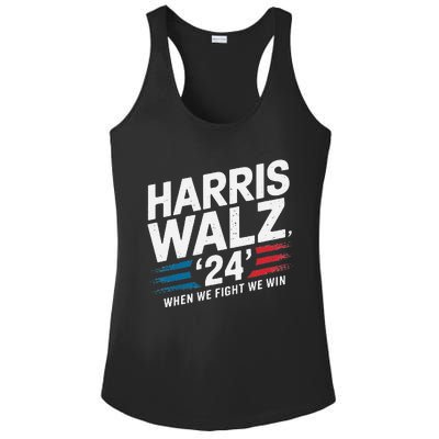 Harriswalz 24 Leading The Charge For Progress Ladies PosiCharge Competitor Racerback Tank