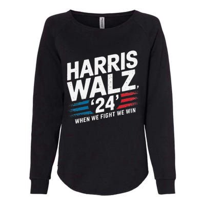 Harriswalz 24 Leading The Charge For Progress Womens California Wash Sweatshirt