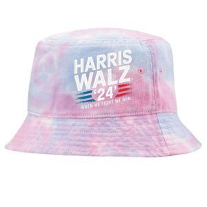 Harriswalz 24 Leading The Charge For Progress Tie-Dyed Bucket Hat