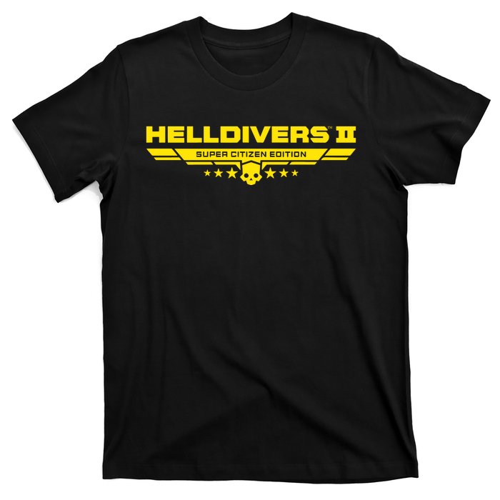 Heldivers 2 Logo Gamer Gift T-Shirt