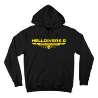 Heldivers 2 Logo Gamer Gift Tall Hoodie