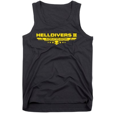 Heldivers 2 Logo Gamer Gift Tank Top