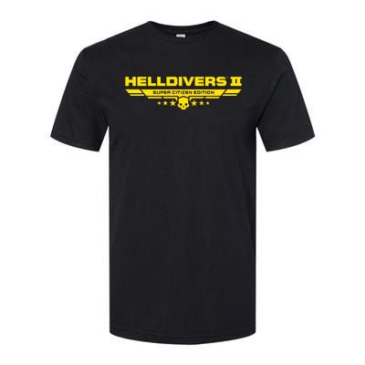 Heldivers 2 Logo Gamer Gift Softstyle CVC T-Shirt