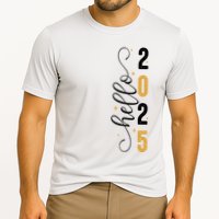Hello 2025 New Year Front Back Design Performance Shirt