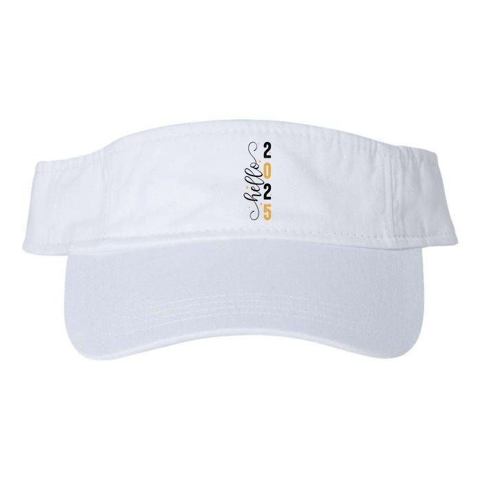 Hello 2025 New Year Front Back Design Visor