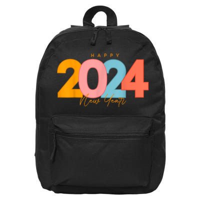 Happy 2024 New Years Eve Party Supplies 2024 Happy New Year 16 in Basic Backpack