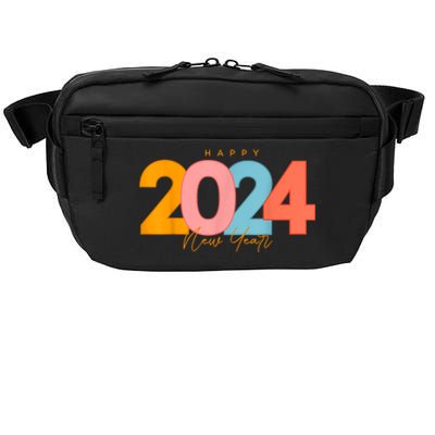 Happy 2024 New Years Eve Party Supplies 2024 Happy New Year Crossbody Pack