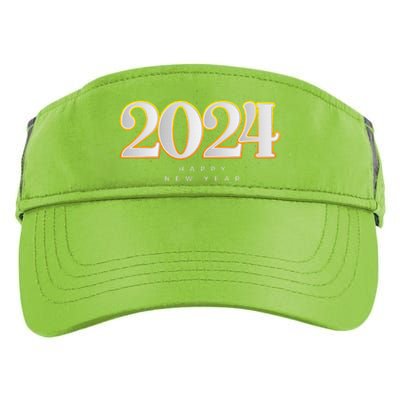 Happy 2024 New Years Eve Party Supplies 2024 Happy New Year Adult Drive Performance Visor