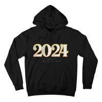 Happy 2024 New Years Eve Party Supplies 2024 Happy New Year Hoodie