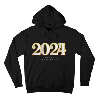 Happy 2024 New Years Eve Party Supplies 2024 Happy New Year Hoodie